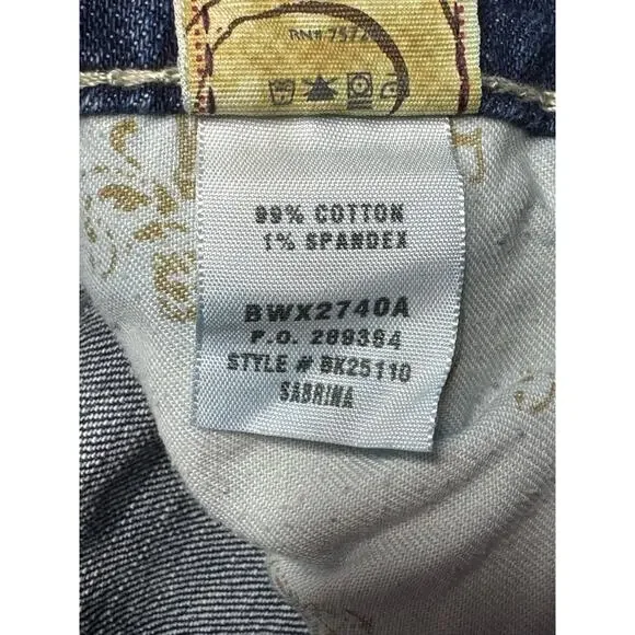 BKE Women's Blue Denim Shorts - Picture 6 of 6